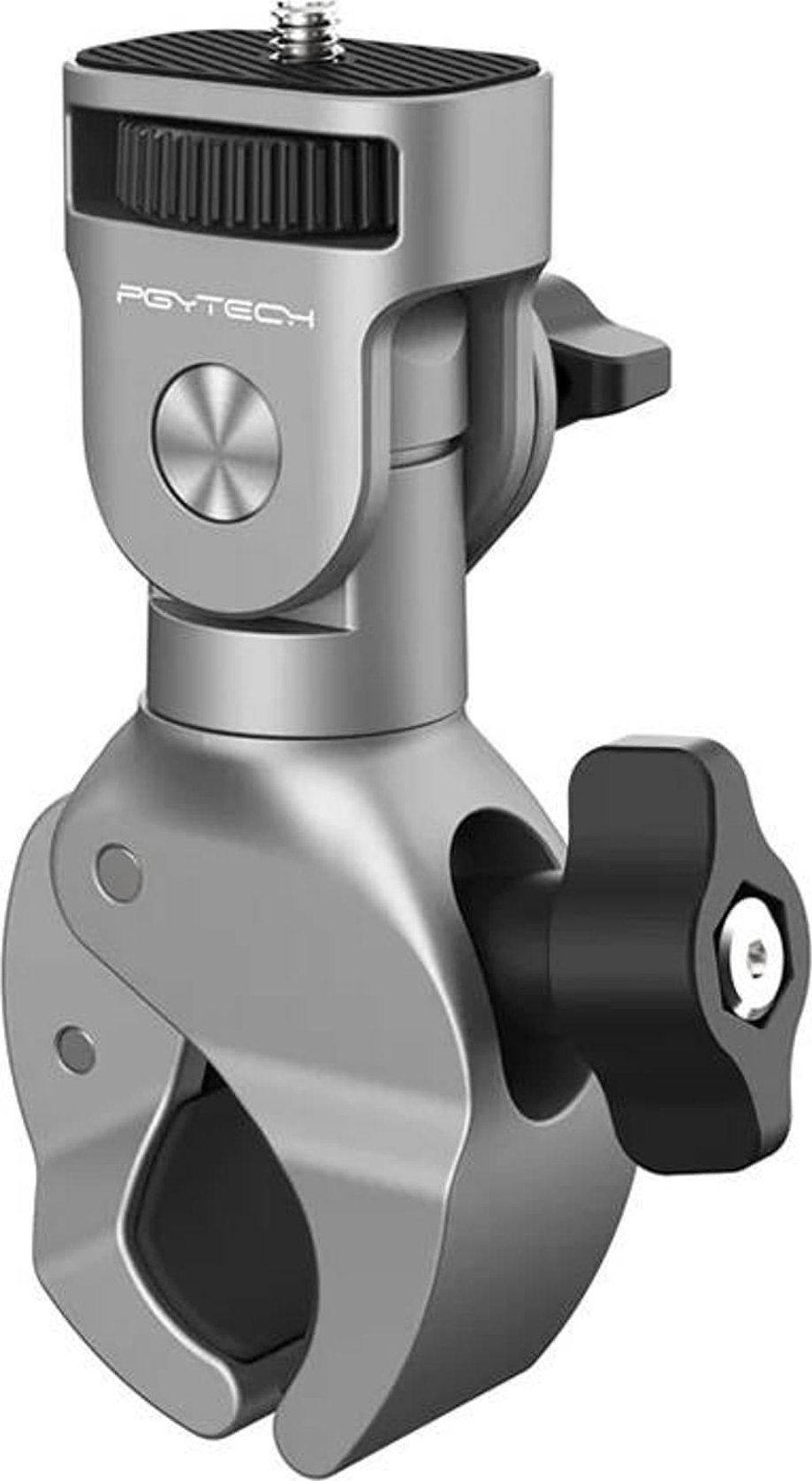 Mbajtëse universale PGYTECH Super Clamp Mount, 17mm deri 37mm, vidë 1/4", e zezë