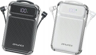 Powerbank Awei P89K, 10000mAh, 38.5W PD, i zi