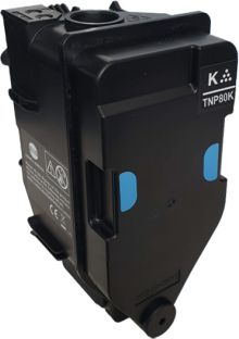 Toner Konica Minolta TNP-80, origjinal, për printer, i zi
