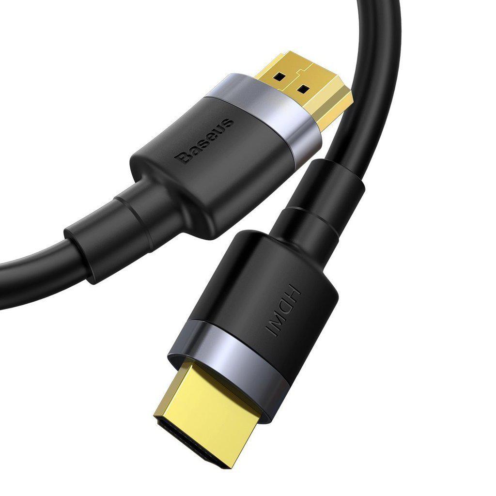 Kabllo HDMI Baseus, 1m, 4K 60Hz, e zezë