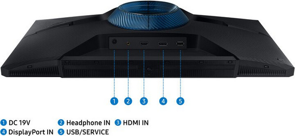 Monitor Samsung Odyssey LS24AG300NRXEN - LED, 24", Full HD, i zi
