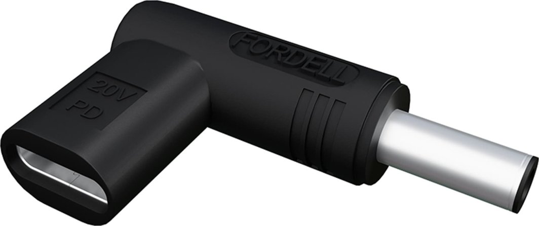 Адаптер за енергија Blow USB C во DC 3.0x4.5 mm, до 20V, црн