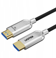 Кабел HDMI Unitek 4K, 70 m, оптичко влакно, црн