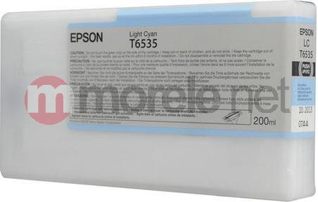 Ngjyrë për printer Epson T653500, 200 ml, cyan