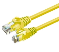Kabllo rrjeti ZOY, Cat. 6a, UTP, CCA, 1m, e verdhë