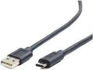Kabllo Gembird USB-A në USB-C, 1.8m, e zezë