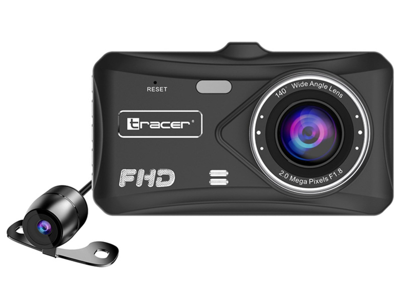 Kamerë makine Tracer 4TS Crux, Full HD, 4" IPS, 140°, e zezë