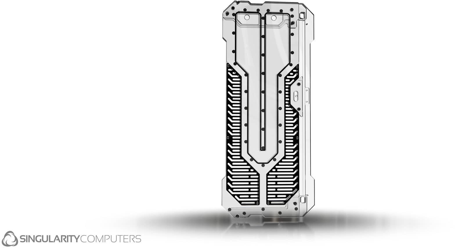 Panel i përparmë akrilik Singularity Computers Spectre 4 Elite, për kasë PC, transparent