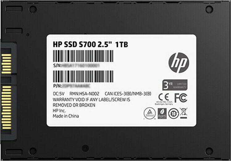 Disk SSD HP S700, 1TB, 2.5" SATA III