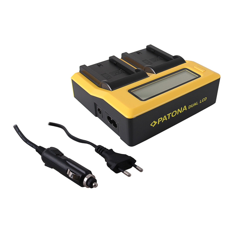 PATONA Dual LCD USB Charger for Sony NP-FZ100