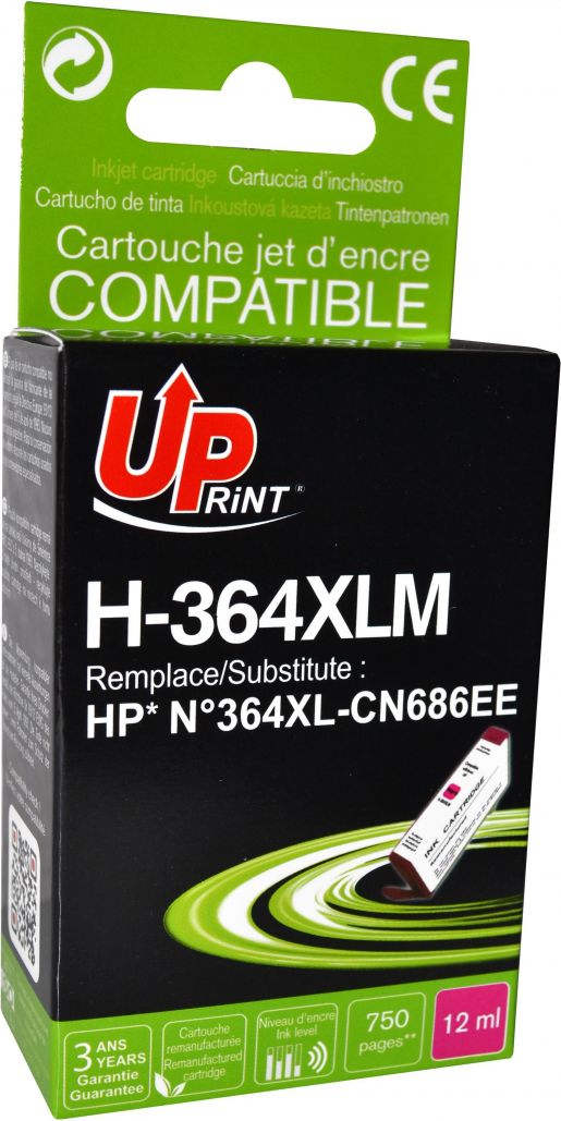 Ngjyrë UPrint H-364XLM / CB324EE, rozë