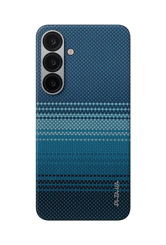 Mbrojtëse Pitaka Tactile Woven për Samsung Galaxy S25+, e kaltër