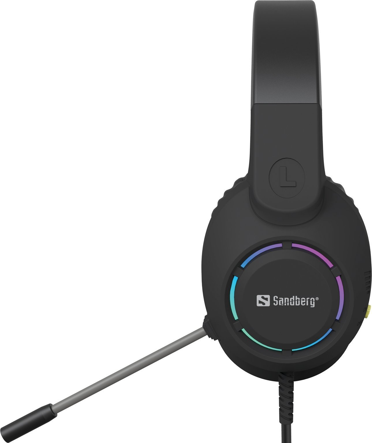 Headset gaming Sandberg BossBlaster, USB, me mikrofon, me LED