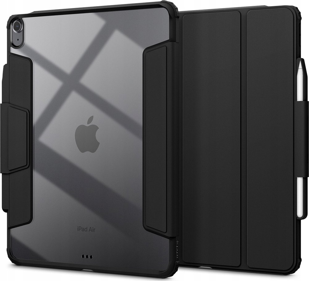 Mbulesë tablet Spigen Air Skin Pro, për iPad Air 13" 2024, me kapak magnetik, e zezë
