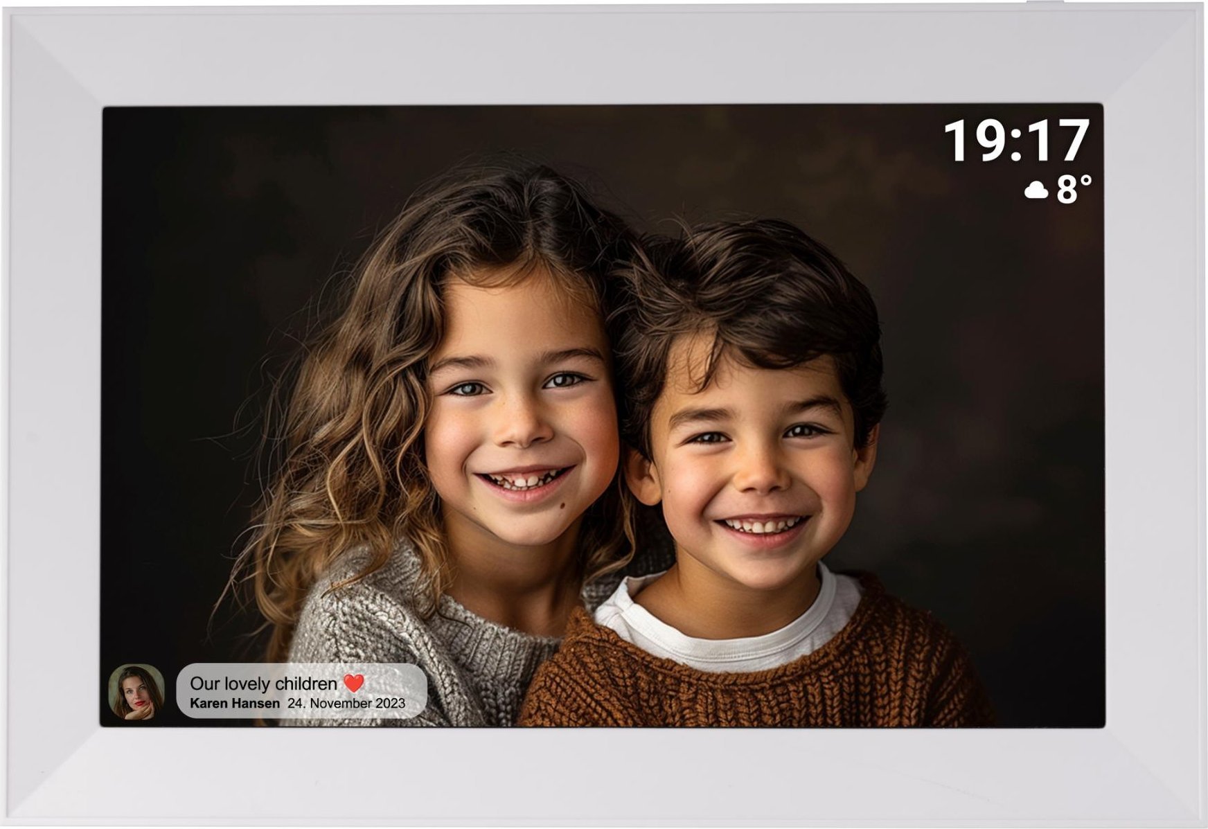 Kornizë digjitale Denver Frameo PFF-1012W, 10.1", 16GB, e bardhë