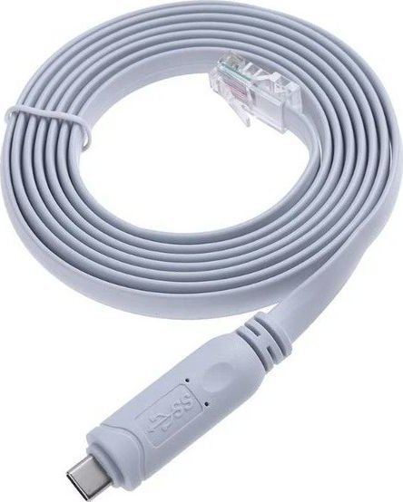 Kabëll konsolë Microconnect MC-USBCETHM, USB C në RJ45, 1.8m, i zi