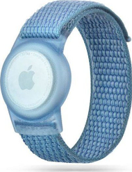 Rrip për Apple AirTag Tech-Protect për fëmijë, najlon, blu