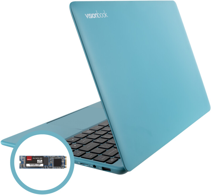 [OUTLET] Laptop Umax VisionBook 14Wr, 14.1'', Intel Celeron, 4GB RAM, 64GB SSD, Intel UHD Graphics 600, i gjelbër