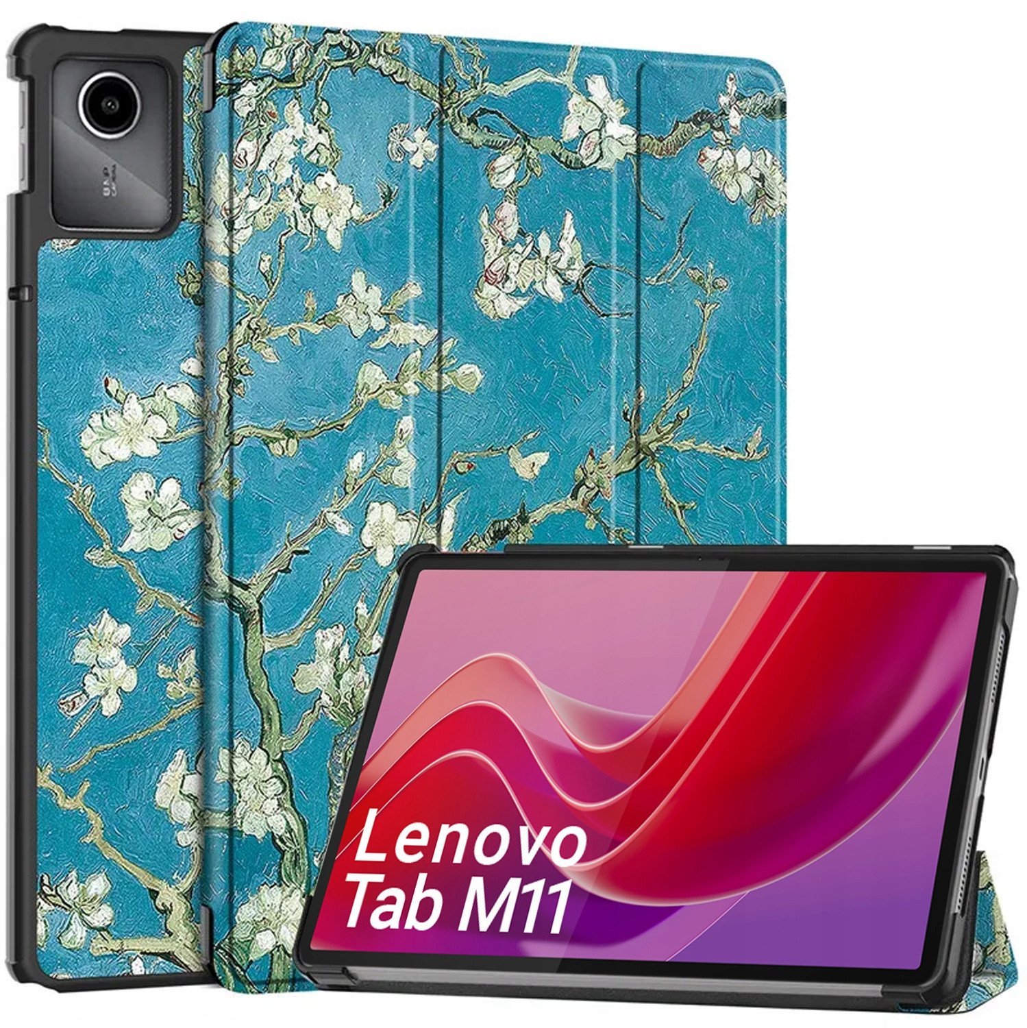 Këllëf grafik për tablet Lenovo Tab M11 TB330FU, 10.95", plastik, shumëngjyrësh