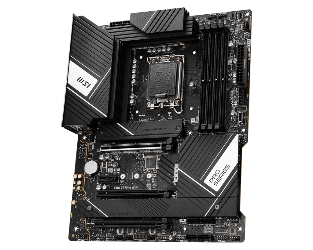 Pllakë amë MSI PRO Z790-A WIFI, DDR5, ATX, e ripërtërirë