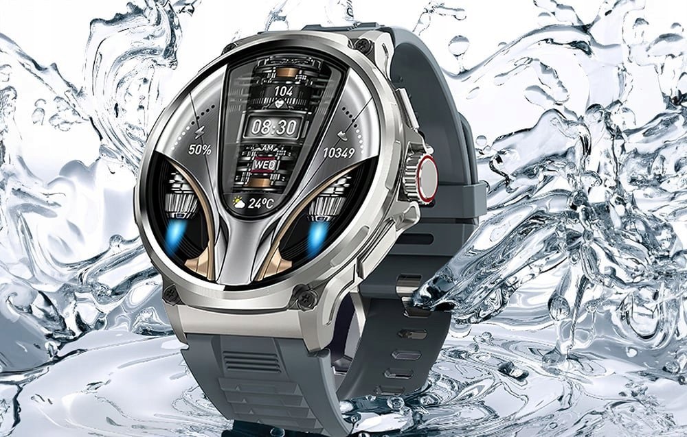 Smartwatch Colmi V69, ekran inteligjent, monitorim aktiviteti, argjendtë