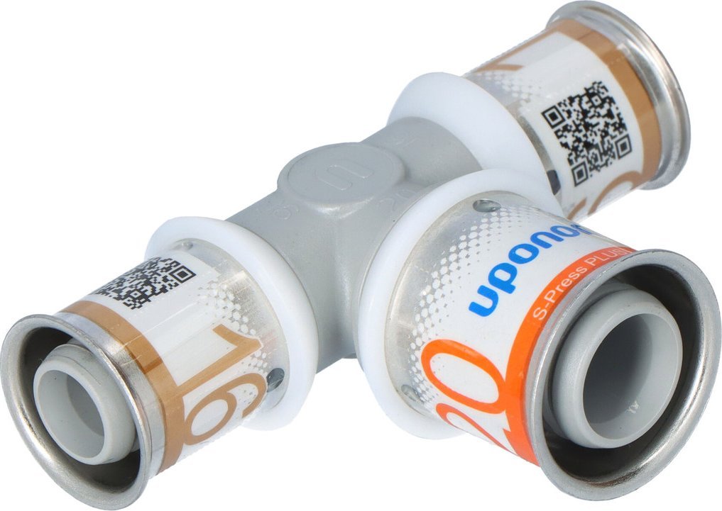 Pjesë lidhëse T e reduktuar Uponor S Press Plus PPSU 16 20 16