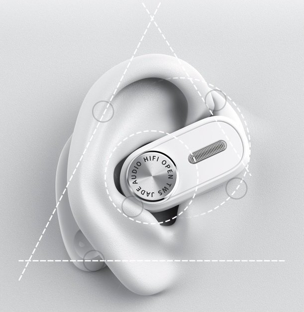 Kufje pa tela FiiO JW1, TWS, Bluetooth 5.3, të bardha