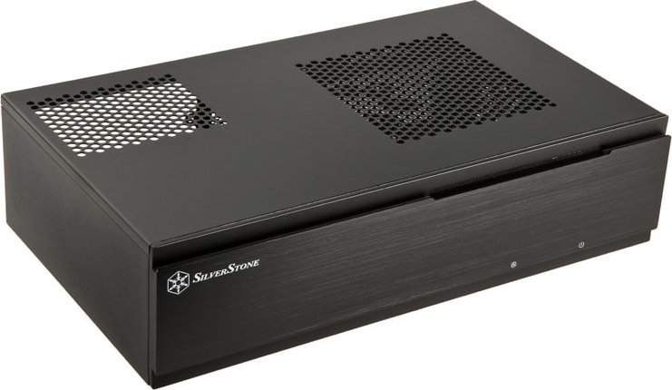 Kuti kompjuteri SilverStone Milo ML06B, Mini ITX, USB 3.0, e zezë