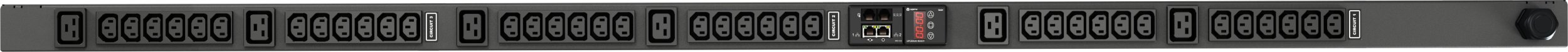 PDU vertikal Vertiv Geist VP8881, 0U, i monitoruar, 230/400V, i zi