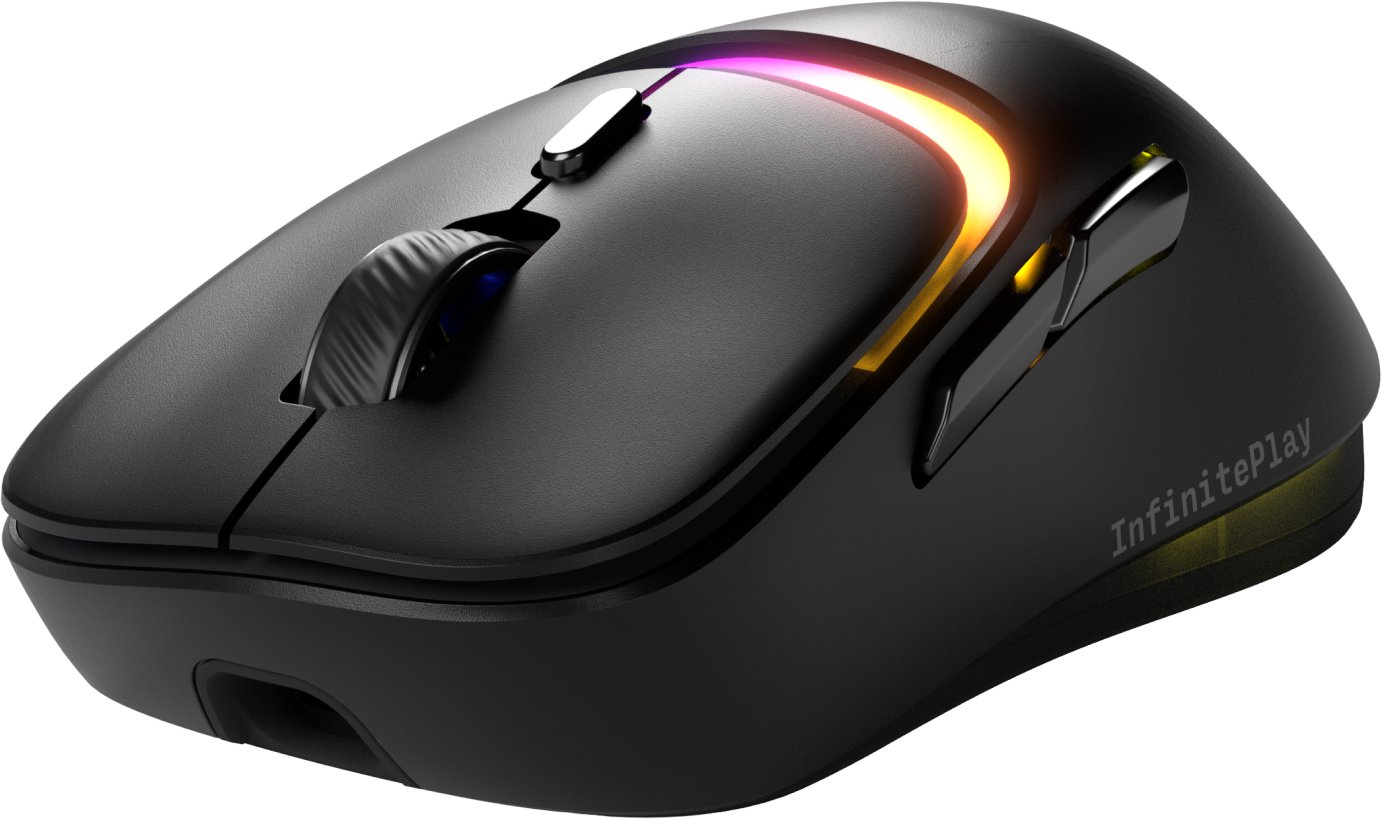 Maus gaming Glorious Model D3 Wireless, InfinitePlay, RGB, i zi