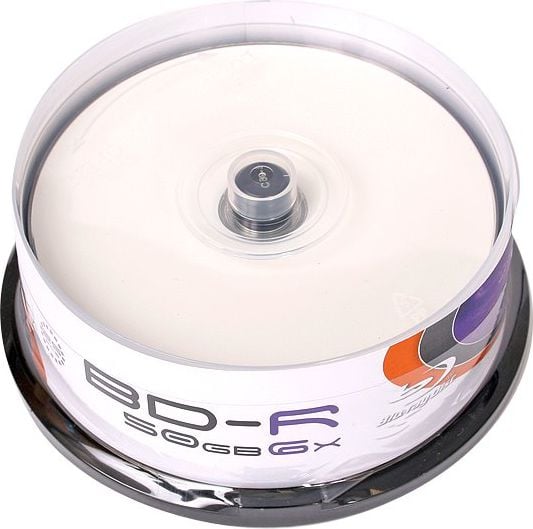 Disk Blu Ray Omega Freestyle BD R, 50GB, 6x, paketim Cakebox 25 copë