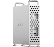 Kuti vertikale për Mac Mini Orico MS10, alumini, për Mac Mini M4, argjendtë