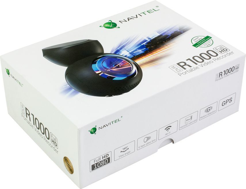 Kamerë për veturë Navitel R1000, e zezë