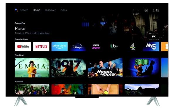 Televizor TCL 55HG60E, LED, 55", 4K Ultra HD, i hirtë