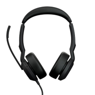 Kufje me mikrofon Jabra Evolve2 50, me kabllo, USB Type C USB Type A Bluetooth, të zeza