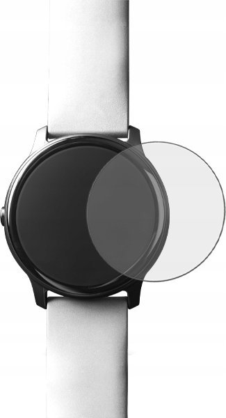 Xham mbrojtës hibrid për orë GrizzGlass, universal 48mm, transparent