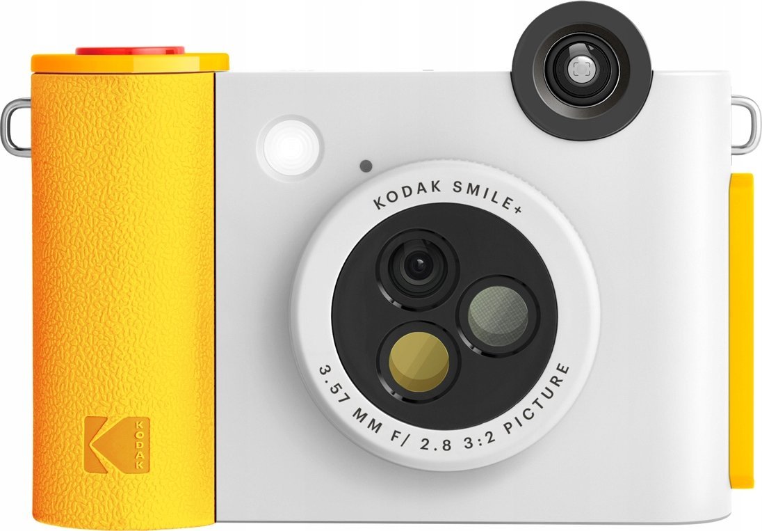 Kamerë instant Smile Plus Wireless 2x3, printim digjital, lente me efekte, e bardhë