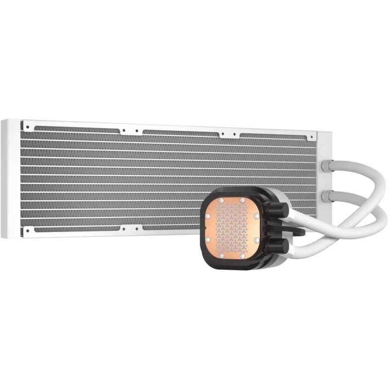 Ftohës ujor CORSAIR NAUTILUS 360 RS ARGB, radiator 360 mm, RS120 ARGB, i bardhë