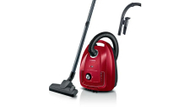 Fshesë me korent Bosch BGB38RD2, 600W, me kabllo, e kuqe e zezë