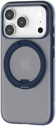 Mbrojtëse telefoni Torras Ostand R Fitness Series për iPhone 17 Pro, me unazë mbajtëse, blu e errët