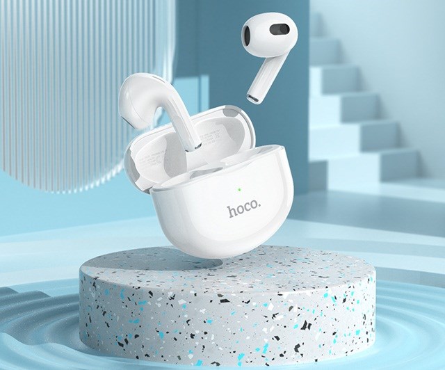 Dëgjuese Hoco EW35 Sonido Wireless Bluetooth, të bardha