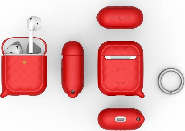Kuti mbrojtëse për AirPods Pro 1/2 Catalyst Ring, e kuqe