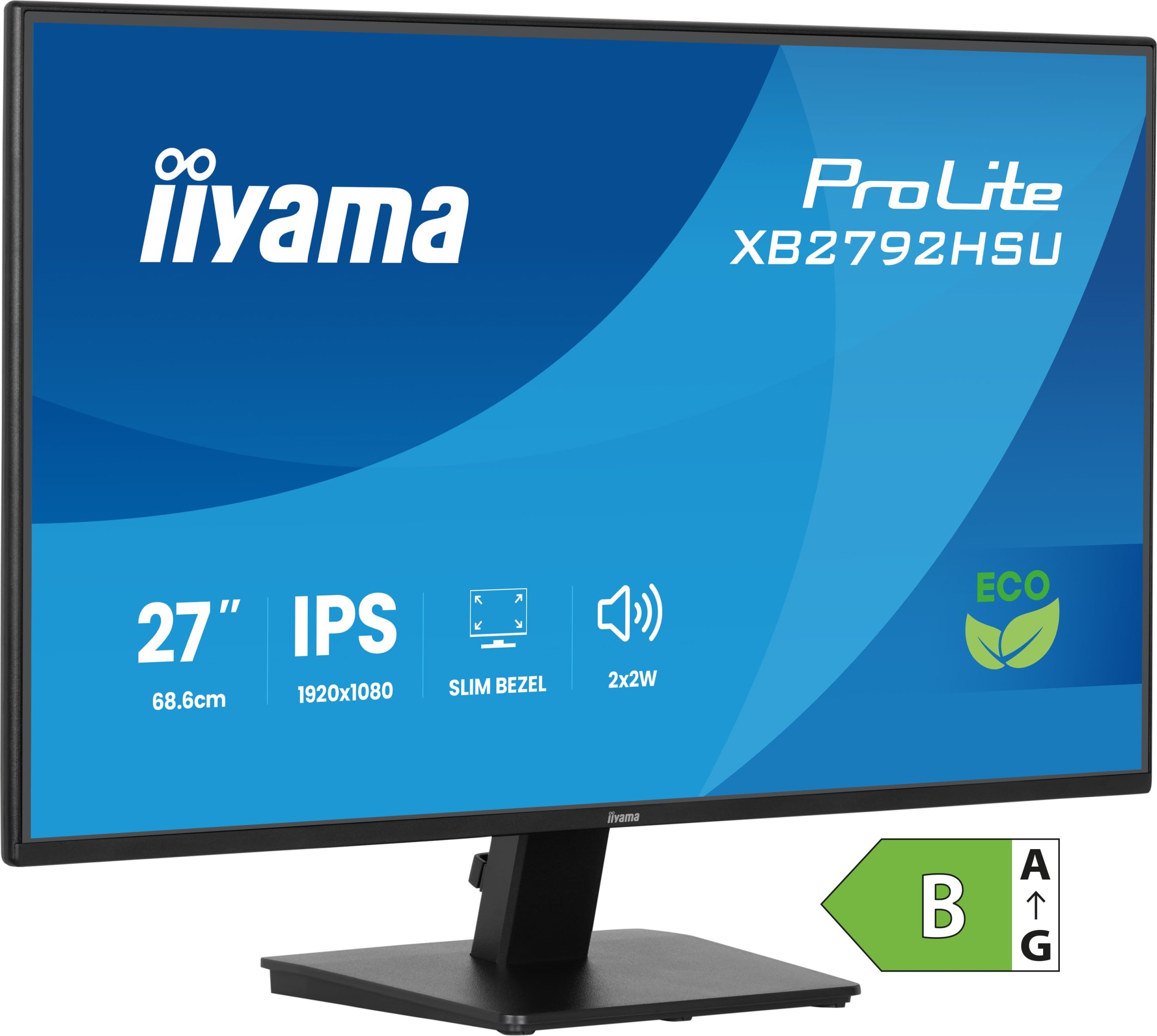 Monitor Iiyama ProLite X2792HSU-B1, 27", Full HD, i zi
