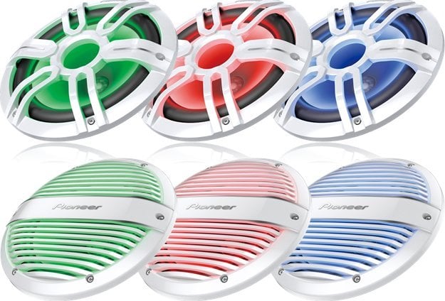 Kit ndriçimi LED Pioneer UD-ME100LED, RGB, për subwoofer marinë, i bardhë