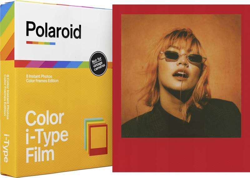 Film fotografik Polaroid Color I Type, Color Frames Edition, 8 foto, shumëngjyrësh