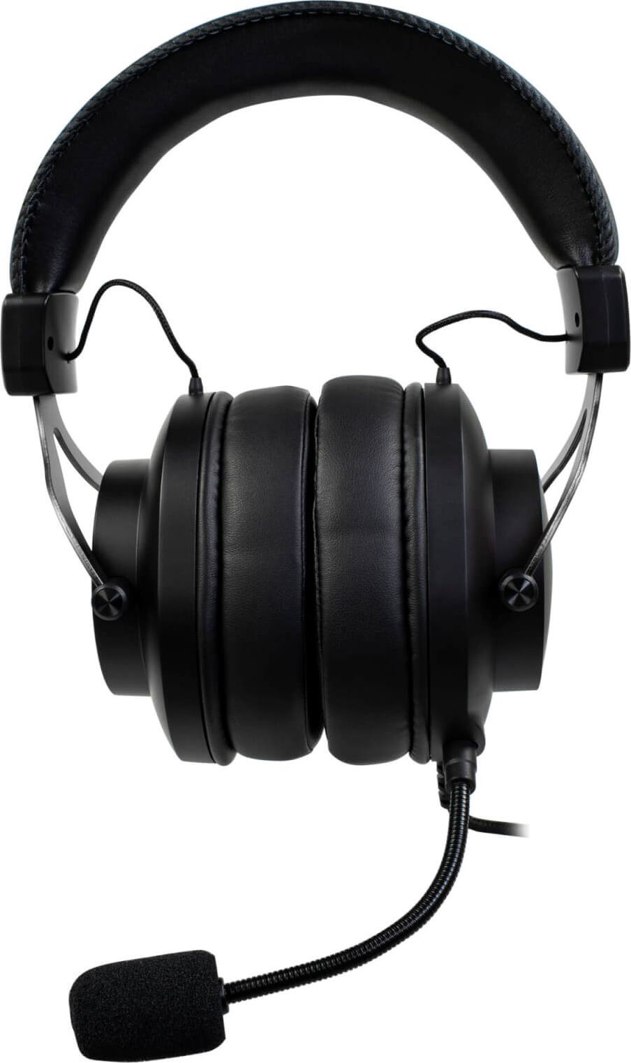 Гејминг слушалки Arozzi Aria, 50mm Hi Fi, со отстранлив микрофон, сребрени