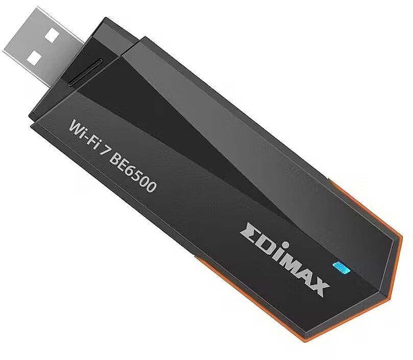 Adapter Wi-Fi Edimax EW-7822UBE, BE6500 Wi-Fi 7, USB 3.1, i zi