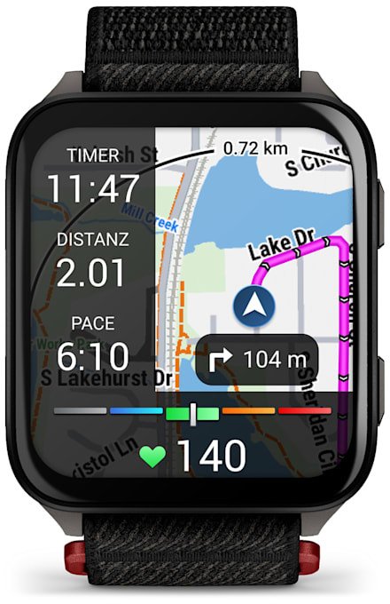 Ora inteligjente Garmin Venu X1, GPS, Titanium dhe e zezë