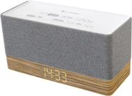 Radio alarm Soundmaster UR630WE, FM, Bluetooth, gri kafe