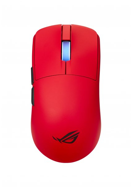 Maus gaming ASUS ROG Harpe II Ace, optik, wireless, i kuq Lava